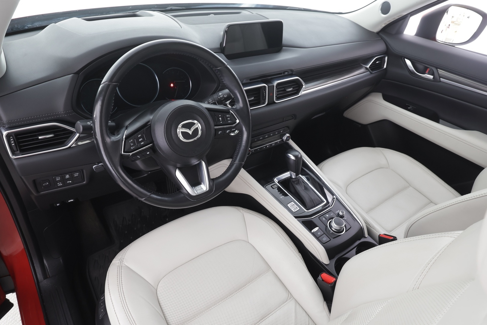 Mazda CX-5 2019 2,5 SKYACTIV-G AWD Luxury 6AT FR2 Vaalea nahkaverhoilu - | Bose | 360 | Webasto | ACC | Ilmastoitu Muistipenkki | LED | Kaistavahti | Katveavustin | Navi | Keyless | Suomi-auto | Kahdet renkaat |