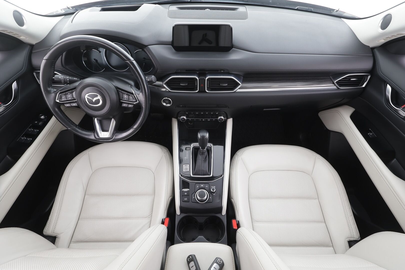 Mazda CX-5 2019 2,5 SKYACTIV-G AWD Luxury 6AT FR2 Vaalea nahkaverhoilu - | Bose | 360 | Webasto | ACC | Ilmastoitu Muistipenkki | LED | Kaistavahti | Katveavustin | Navi | Keyless | Suomi-auto | Kahdet renkaat |