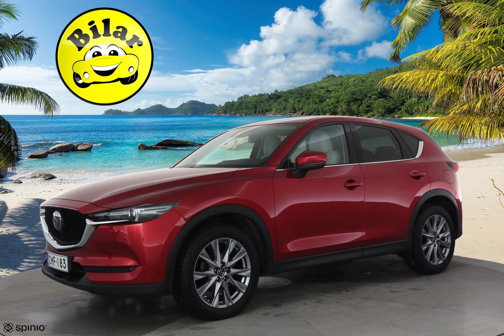 Mazda CX-5 2019 2,5 SKYACTIV-G AWD Luxury 6AT FR2 Vaalea nahkaverhoilu - | Bose | 360 | Webasto | ACC | Ilmastoitu Muistipenkki | LED | Kaistavahti | Katveavustin | Navi | Keyless | Suomi-auto | Kahdet renkaat |
