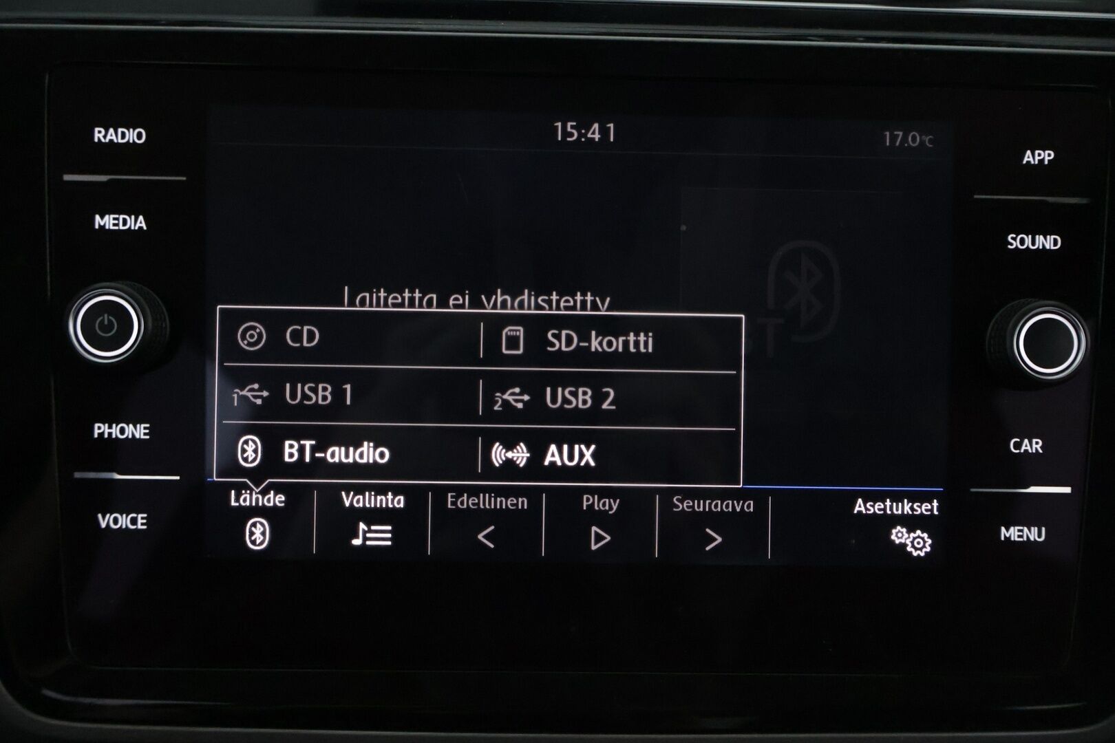 Volkswagen Touran 2019 Comfortline 1,5 TSI EVO 110 kW (150 hv) DSG-automaatti - ACC | 7-paikkainen | Juuri huollettu | Hihna 02/25 | Polttoainekäyttöinen lisälämmitin kaukosäätimellä | Apple CarPlay & Android Auto | Pysäköintitutkat edessä ja takana