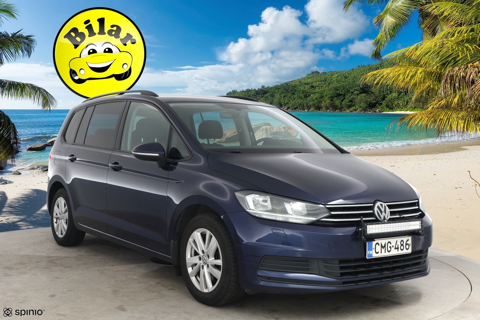 Volkswagen Touran 2019 Comfortline 1,5 TSI EVO 110 kW (150 hv) DSG-automaatti - ACC | 7-paikkainen | Juuri huollettu | Hihna 02/25 | Polttoainekäyttöinen lisälämmitin kaukosäätimellä | Apple CarPlay & Android Auto | Pysäköintitutkat edessä ja takana
