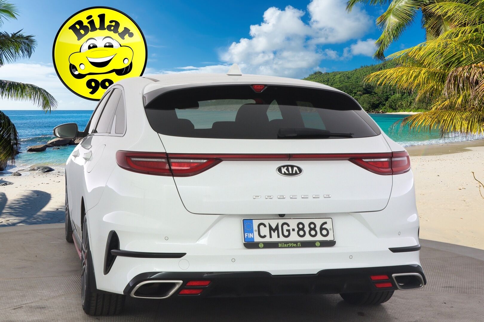 Kia ProCeed 2019 1.6 T-GDI ISG 204hv GT SB DCT A/T *Vakkari / Nahka-Alcantara / Sporttipenkit / Peruutuskamera / Navigointijärjestelmä* - *Suomi-auto / GT / Särmä huoltohistoria / Kahdet renkaat vanteineen*