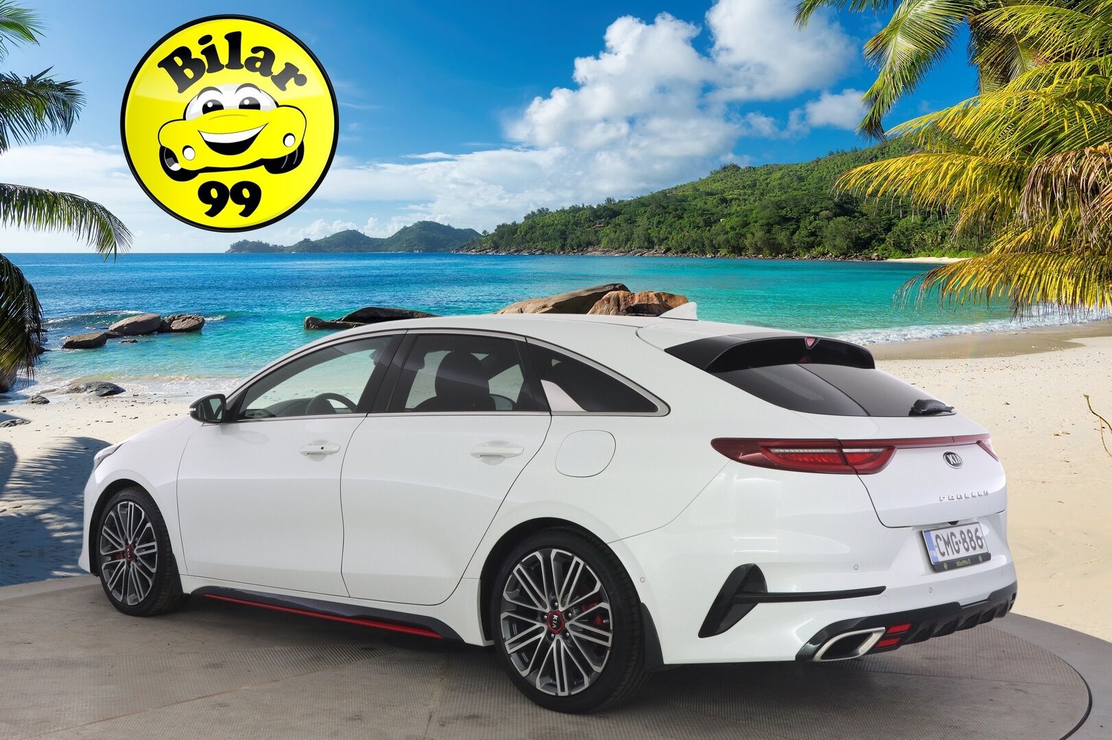Kia ProCeed 2019 1.6 T-GDI ISG 204hv GT SB DCT A/T *Vakkari / Nahka-Alcantara / Sporttipenkit / Peruutuskamera / Navigointijärjestelmä* - *Suomi-auto / GT / Särmä huoltohistoria / Kahdet renkaat vanteineen*