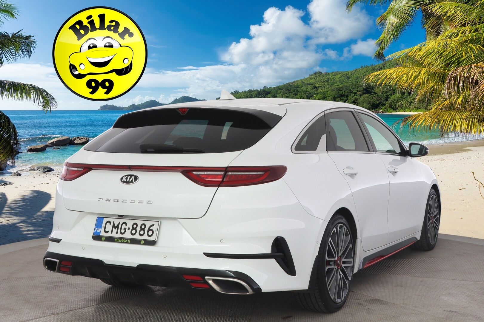 Kia ProCeed 2019 1.6 T-GDI ISG 204hv GT SB DCT A/T *Vakkari / Nahka-Alcantara / Sporttipenkit / Peruutuskamera / Navigointijärjestelmä* - *Suomi-auto / GT / Särmä huoltohistoria / Kahdet renkaat vanteineen*