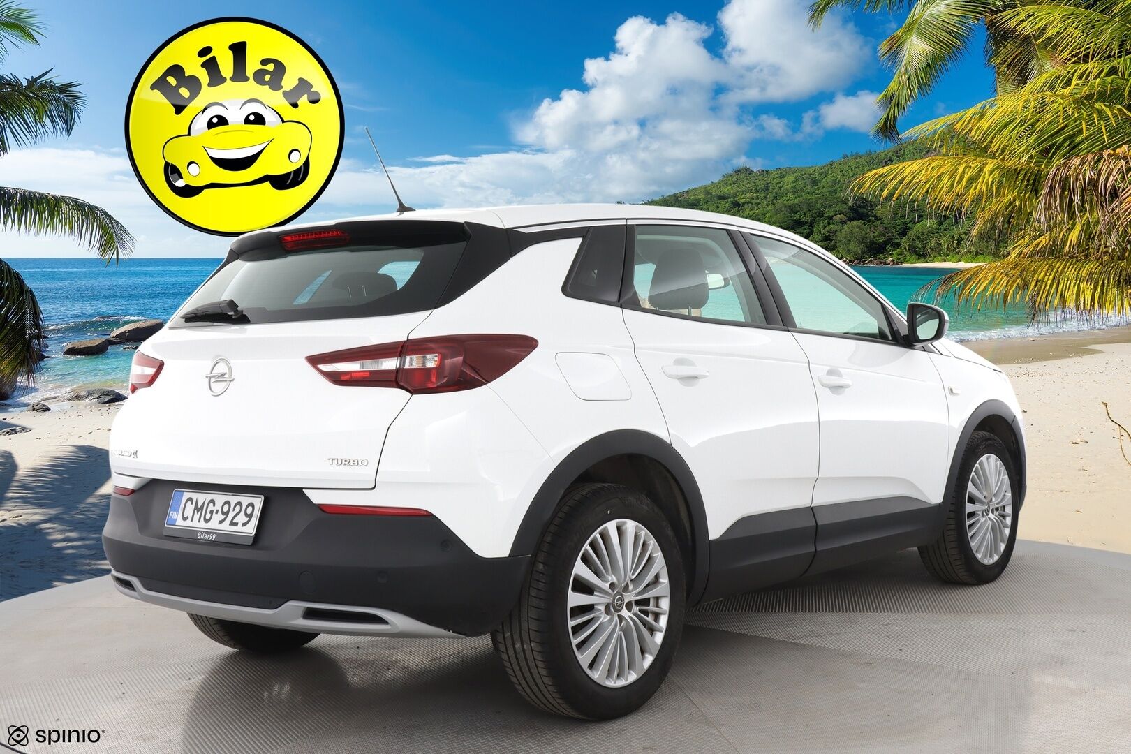 Opel Grandland X 2019 Innovation Plus 130 Turbo - / Suomi auto / apple carplay / 2x renkaat