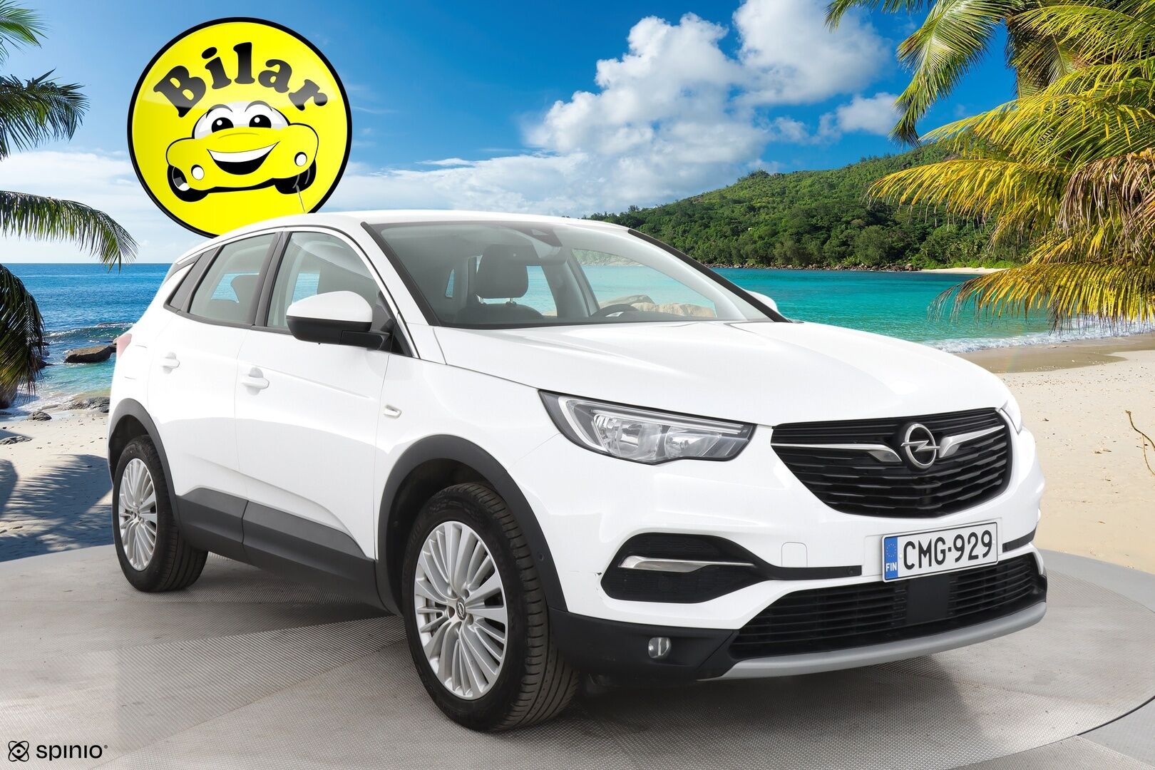 Opel Grandland X 2019 Innovation Plus 130 Turbo - / Suomi auto / apple carplay / 2x renkaat