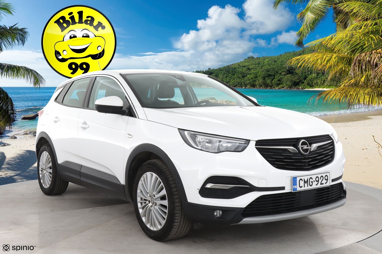 Opel Grandland X 2019 Innovation Plus 130 Turbo / Suomi auto/ apple carplay/ 2x renkaat - HULLUT AVAJAISHULINAT KORKOTARJOUS 3,29 %