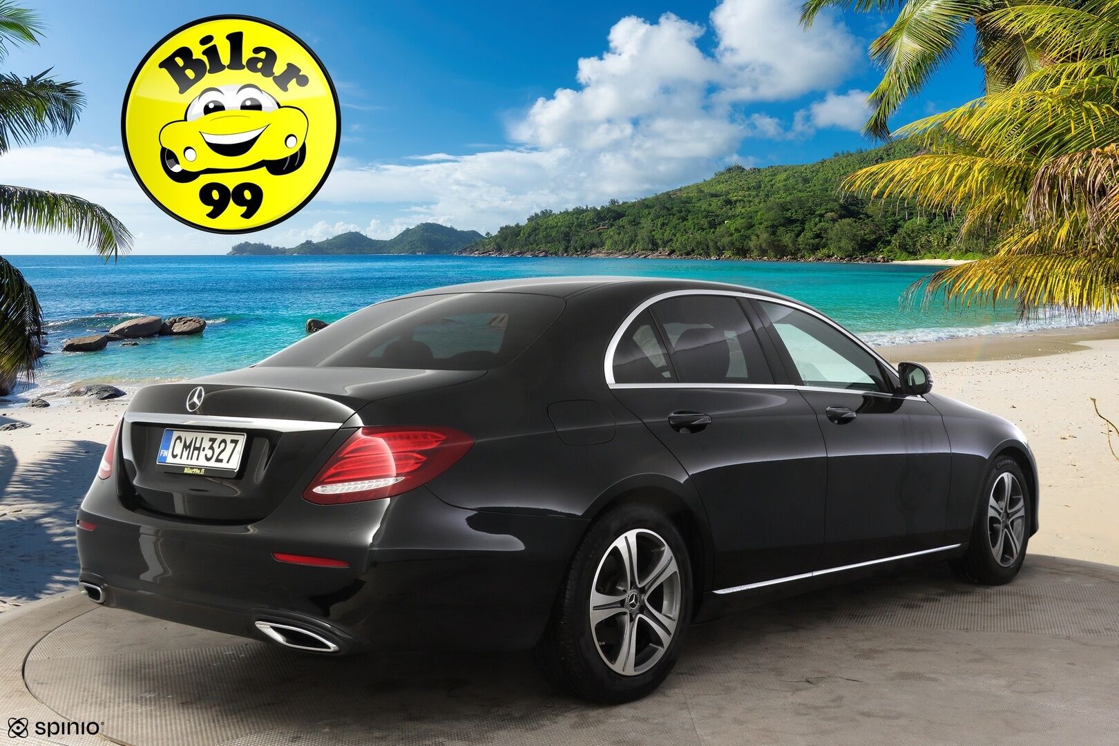 Mercedes-Benz E 2019 200 d A Business * Sport Nahat / P-Kamera / Lohkolämmitin / Musta Sisäkatto / Navi * - 3,99 % KORKOTARJOUS TÄHÄN AUTOON - * Kovilla varusteilla ja todella vähän ajettu Suomi-Auto! *