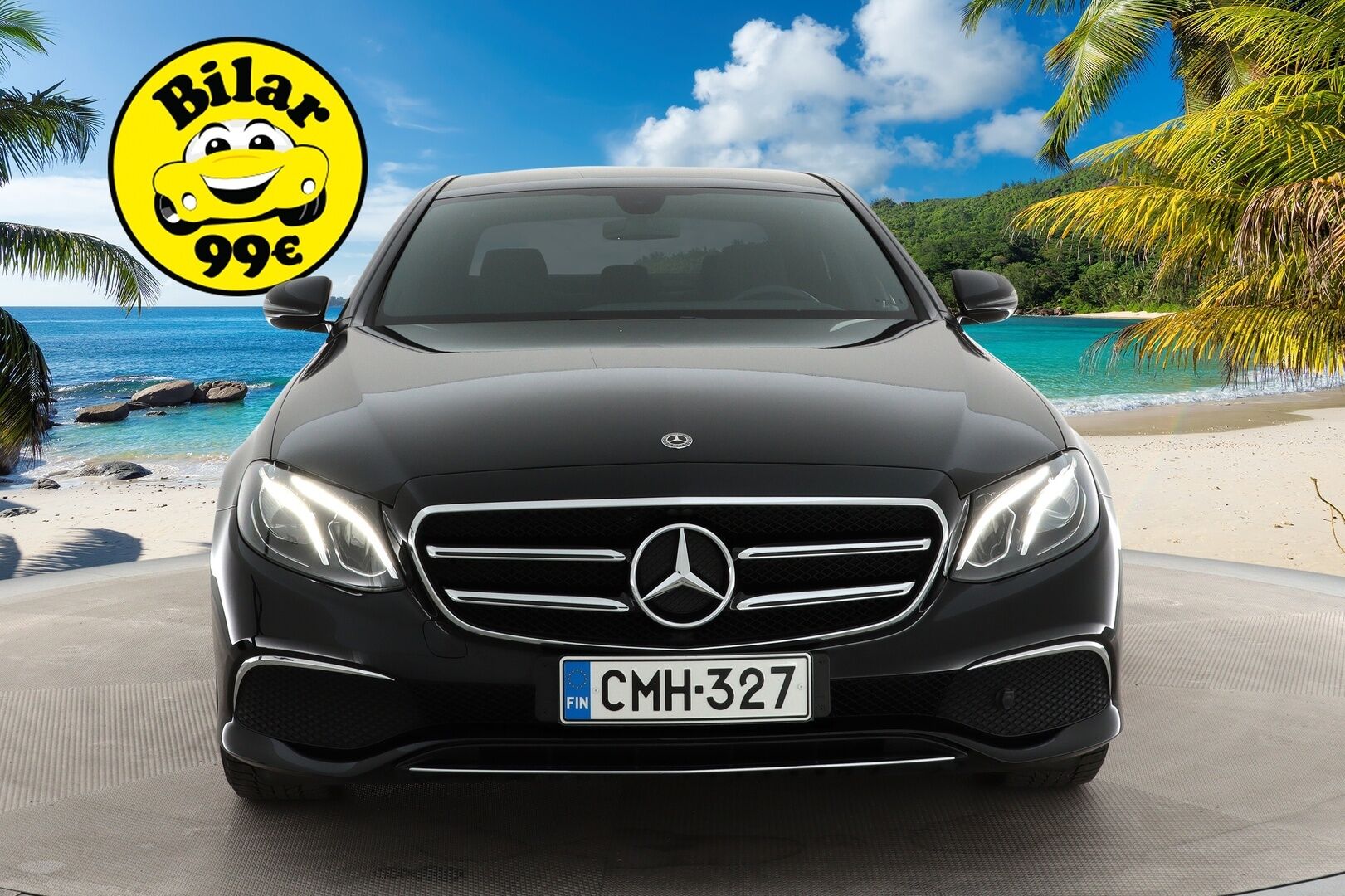 Mercedes-Benz E 2019 200 d A Business * Nahkasisusta / P-Kamera / Lohkolämmitin / Navi * - 3,99 % KORKOTARJOUS TÄHÄN AUTOON - * Suomi-auto / 2x Renkaat / Vähän ajettu *