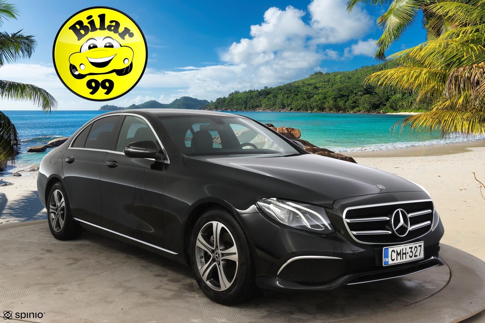 Mercedes-Benz E 2019 200 d A Business * Sport Nahat / P-Kamera / Lohkolämmitin / Musta Sisäkatto / Navi * - 3,99 % KORKOTARJOUS TÄHÄN AUTOON - * Kovilla varusteilla ja todella vähän ajettu Suomi-Auto! *