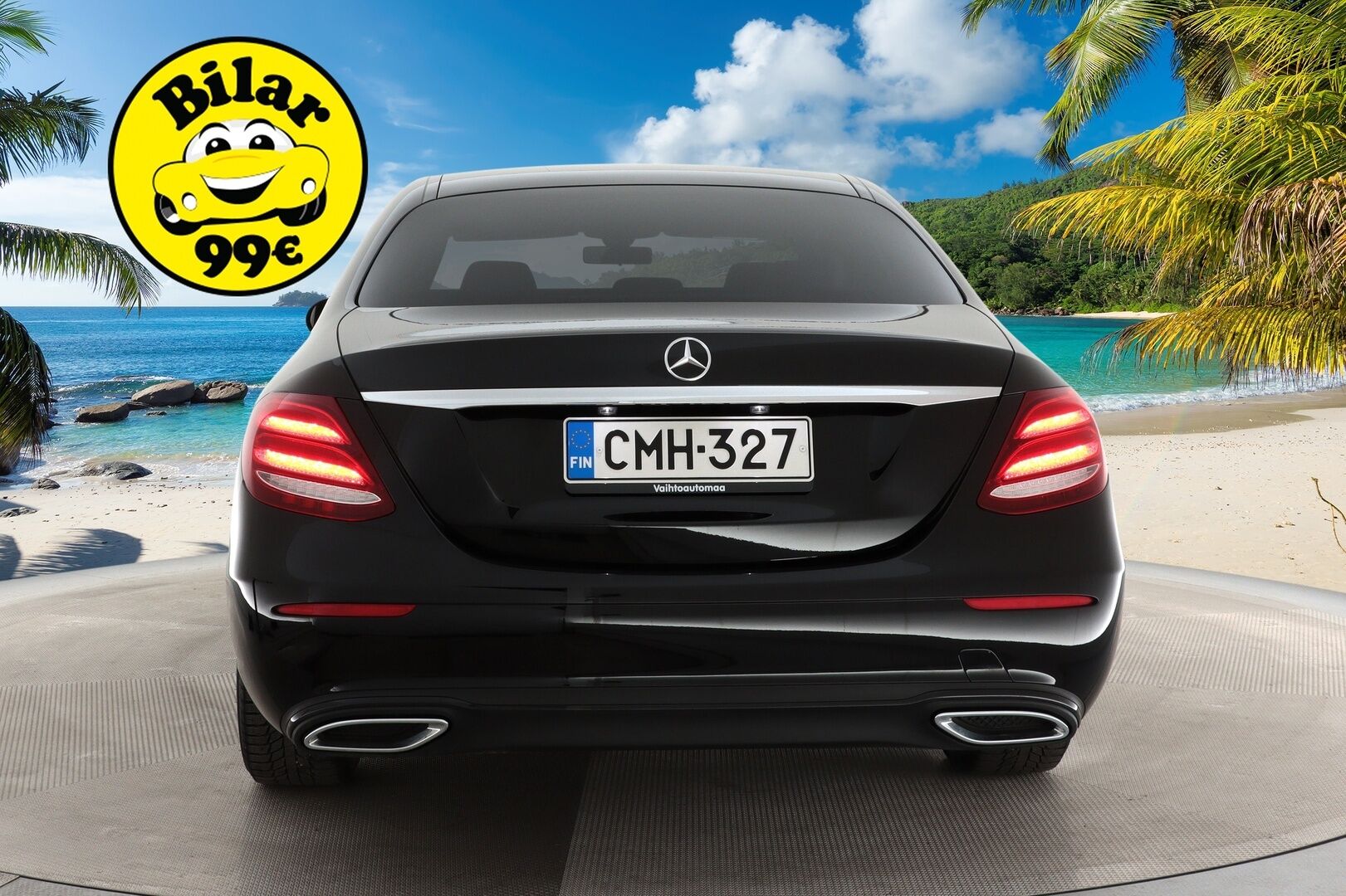 Mercedes-Benz E 2019 200 d A Business * Nahkasisusta / P-Kamera / Lohkolämmitin / Navi * - 3,99 % KORKOTARJOUS TÄHÄN AUTOON - * Suomi-auto / 2x Renkaat / Vähän ajettu *