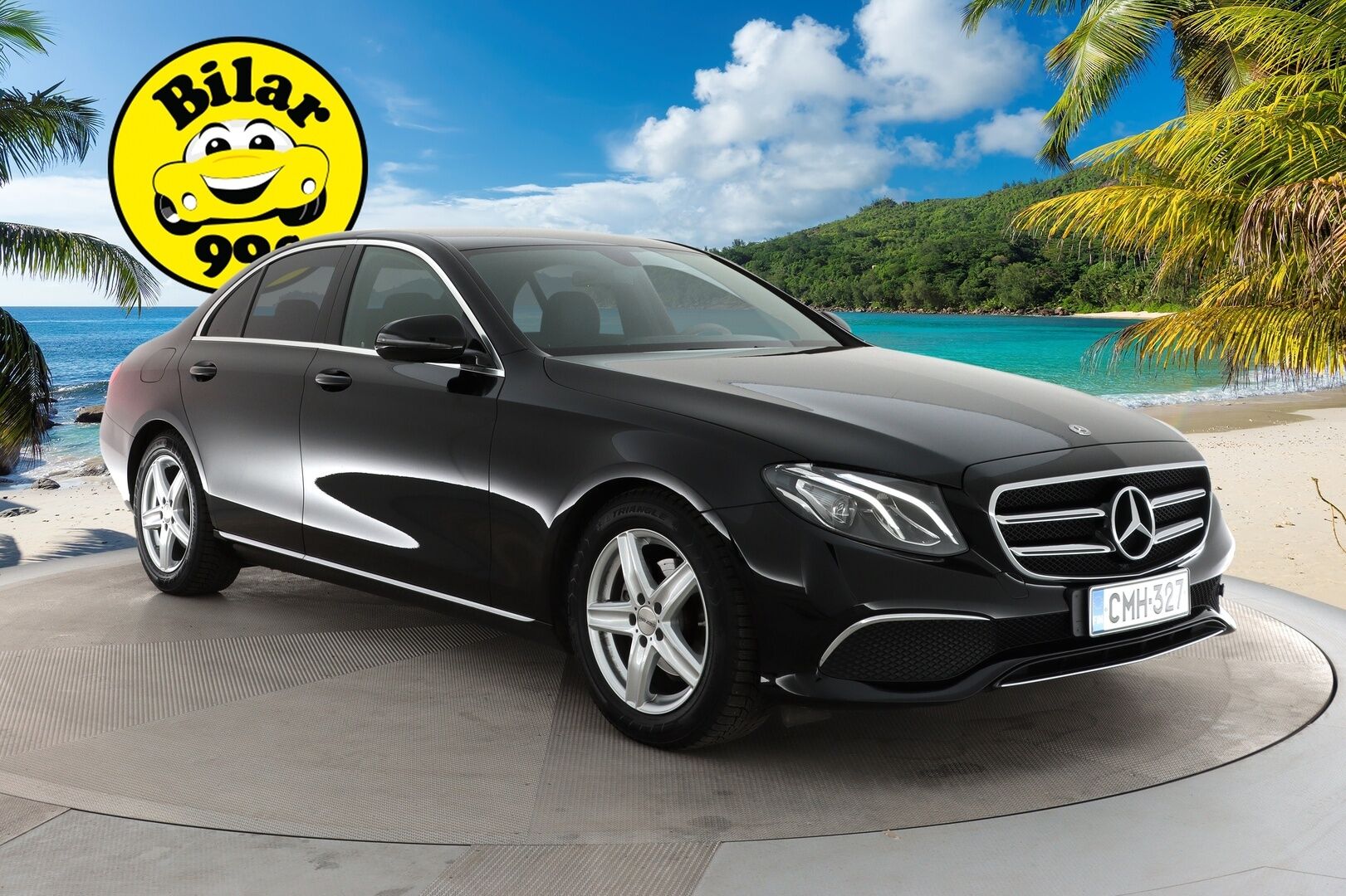 Mercedes-Benz E 2019 200 d A Business * Nahkasisusta / P-Kamera / Lohkolämmitin / Navi * - 3,99 % KORKOTARJOUS TÄHÄN AUTOON - * Suomi-auto / 2x Renkaat / Vähän ajettu *