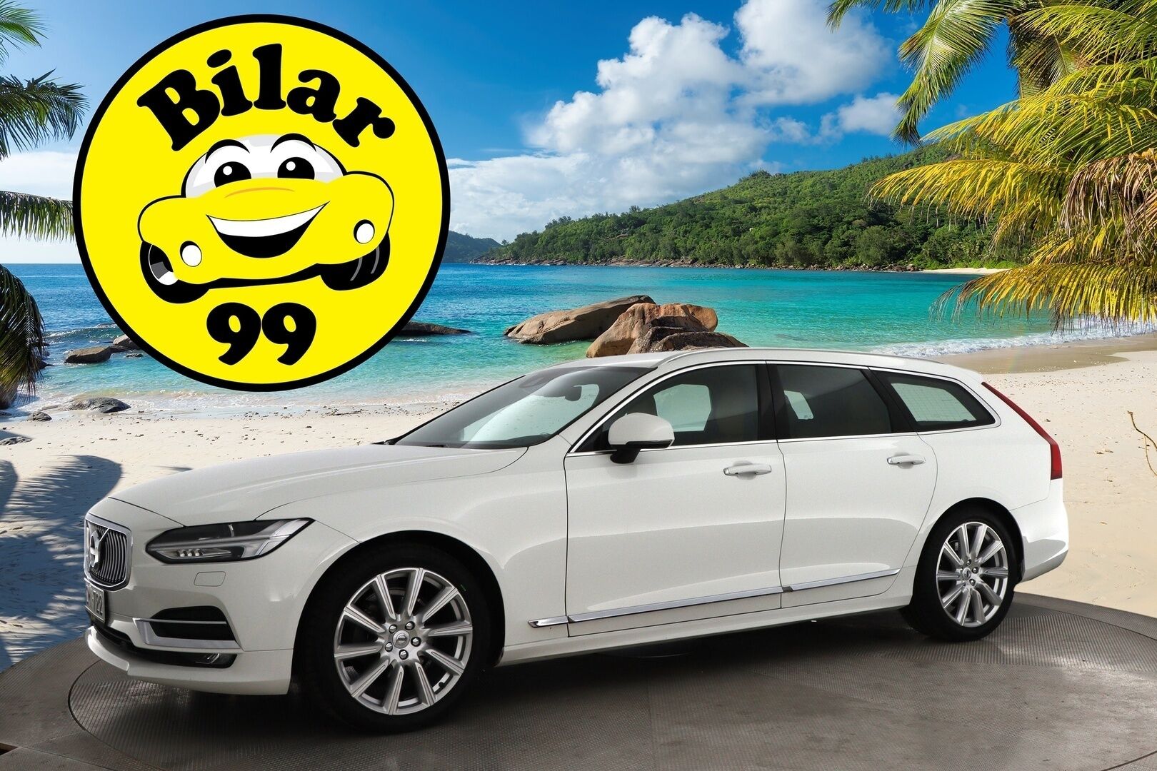 Volvo V90 2019 D3 AWD Business Inscription aut - Webasto | ACC | Pilot Assist | Koukku | Konjakkinahat | High.Performance Audio | KeyLess
