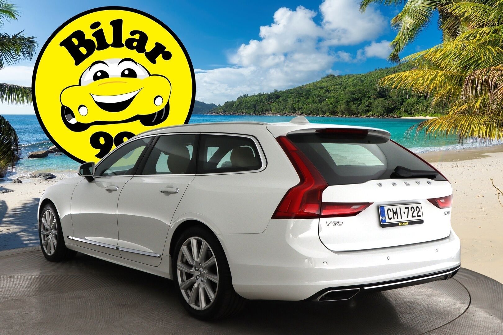 Volvo V90 2019 D3 AWD Business Inscription aut - Webasto | ACC | Pilot Assist | Koukku | Konjakkinahat | High.Performance Audio | KeyLess