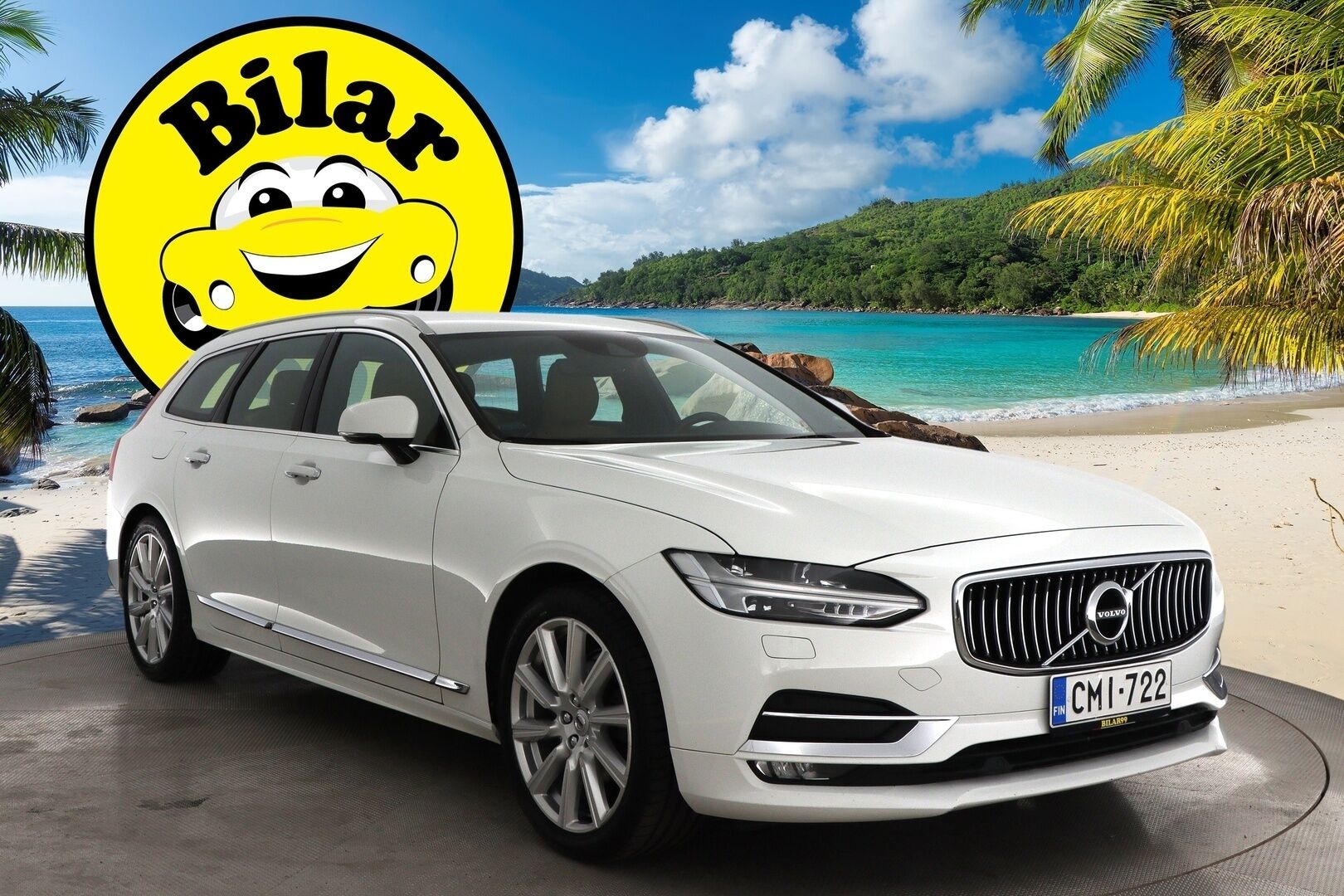 Volvo V90 2019 D3 AWD Business Inscription aut - Webasto | ACC | Pilot Assist | Koukku | Konjakkinahat | High.Performance Audio | KeyLess