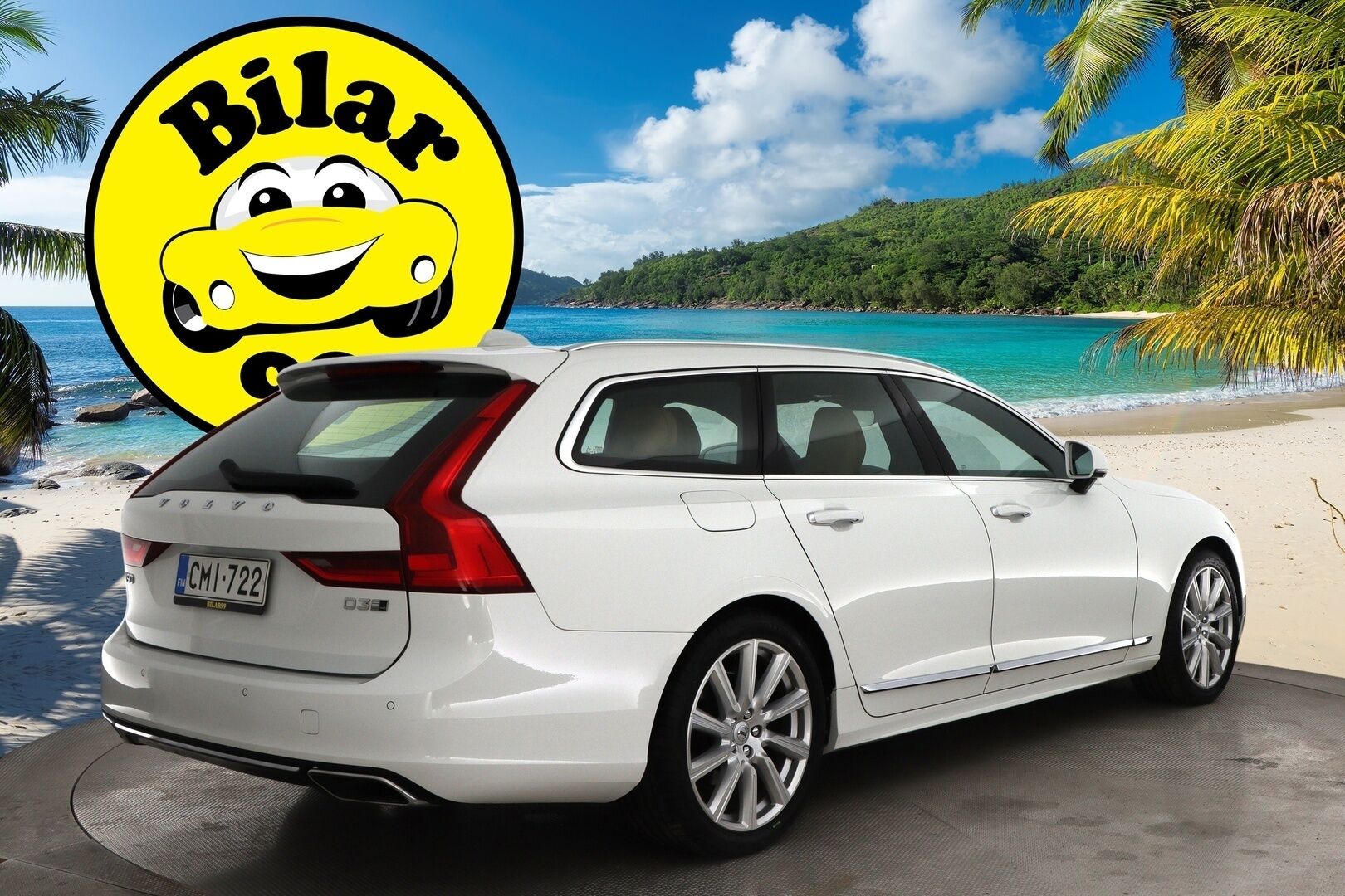 Volvo V90 2019 D3 AWD Business Inscription aut - Webasto | ACC | Pilot Assist | Koukku | Konjakkinahat | High.Performance Audio | KeyLess