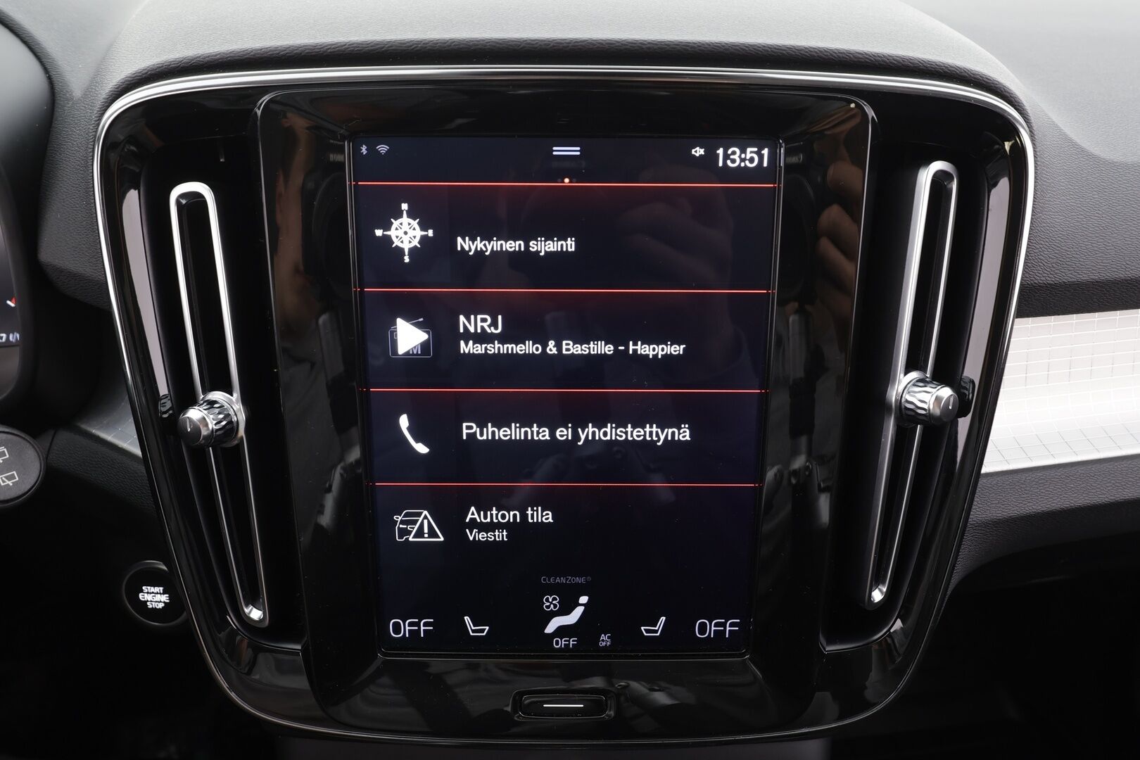 Volvo XC40 2019 D3 Business aut * Webasto / Koukku / ACC / LED / P.Kamera / Kaistavahti / Navi * - Suomi-auto / Kahdet renkaat aluvanteilla - HULLUT AVAJAISHULINAT KORKOTARJOUS 3,29 %