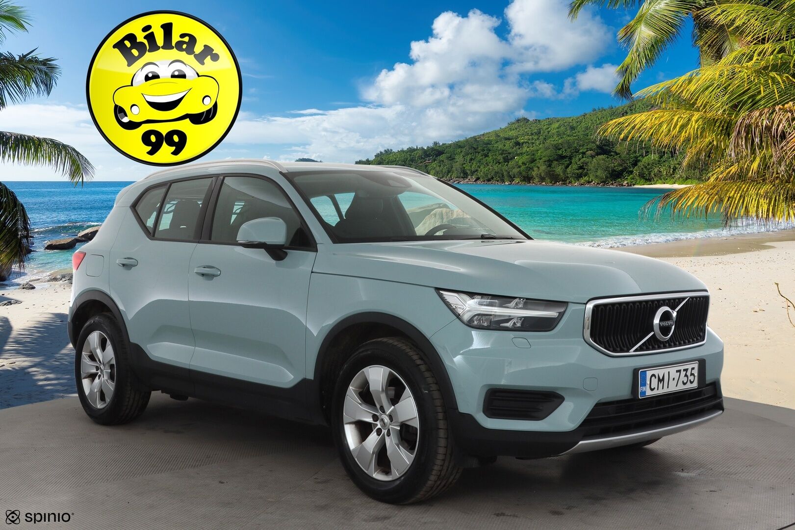 Volvo XC40 2019 D3 Business aut * Webasto / Koukku / ACC / LED / P.Kamera / Kaistavahti / Navi * - Suomi-auto / Kahdet renkaat aluvanteilla - HULLUT AVAJAISHULINAT KORKOTARJOUS 3,29 %