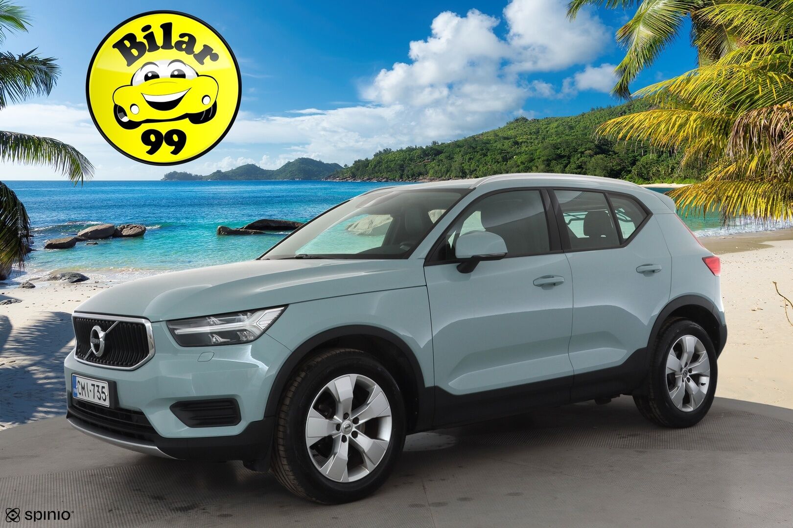 Volvo XC40 2019 D3 Business aut * Webasto / Koukku / ACC / LED / P.Kamera / Kaistavahti / Navi * - Suomi-auto / Kahdet renkaat aluvanteilla - HULLUT AVAJAISHULINAT KORKOTARJOUS 3,29 %