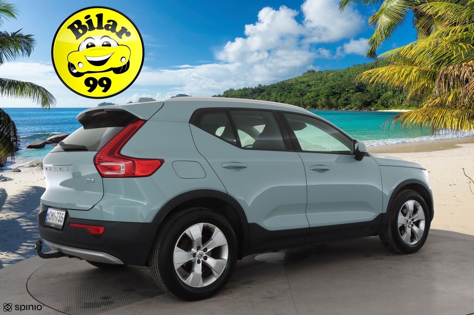 Volvo XC40 2019 D3 Business aut * Webasto / Koukku / ACC / LED / P.Kamera / Kaistavahti / Navi * - Suomi-auto / Kahdet renkaat aluvanteilla - HULLUT AVAJAISHULINAT KORKOTARJOUS 3,29 %