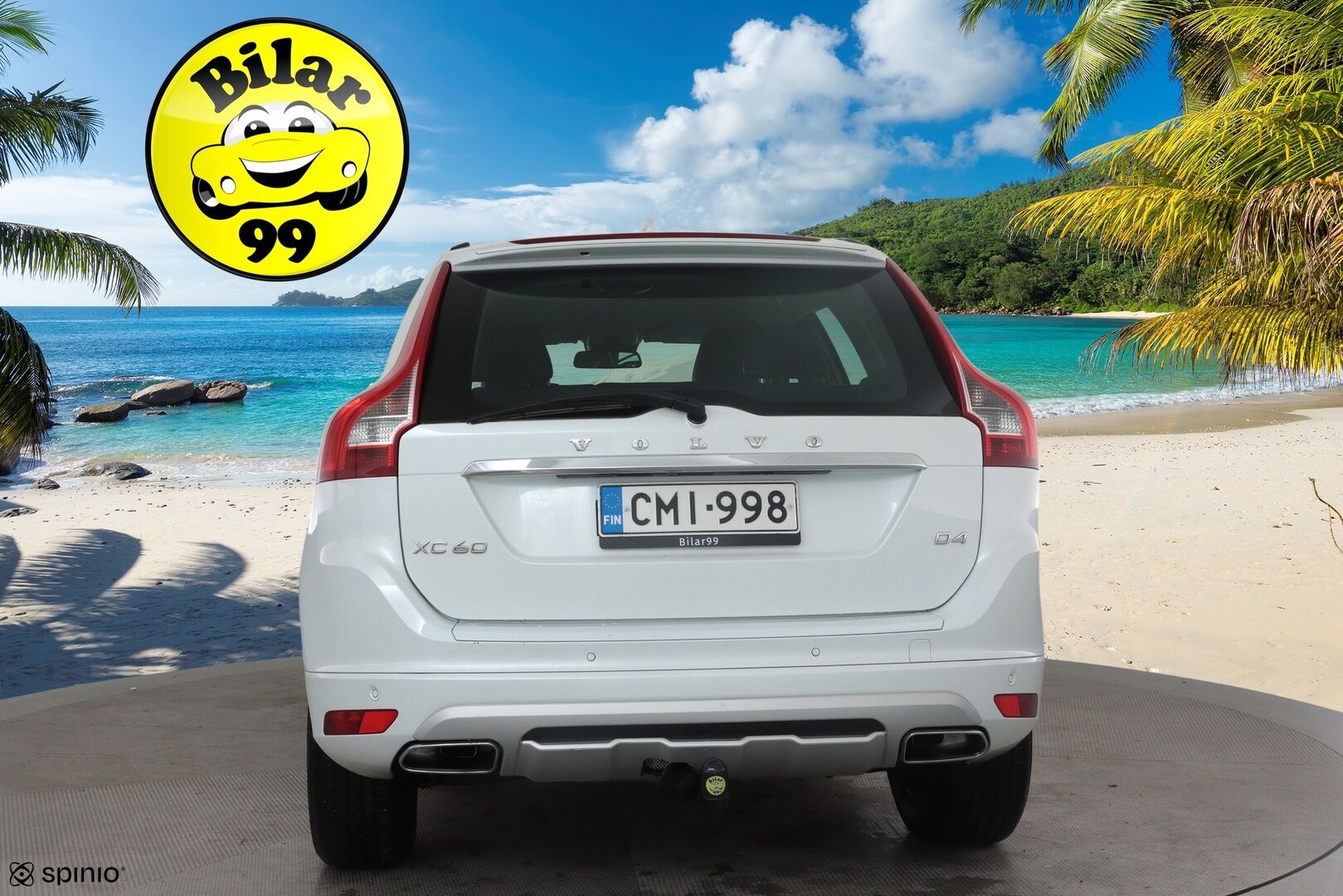 Volvo XC60 2016 D4 Ocean Race aut *Vakkari / Koukku / Webasto / Navi / Sporttinahat / Digimittaristo* - Kahdet renkaat aluvanteilla - HULLU BLACKWEEK KORKOTARJOUS 2,49%