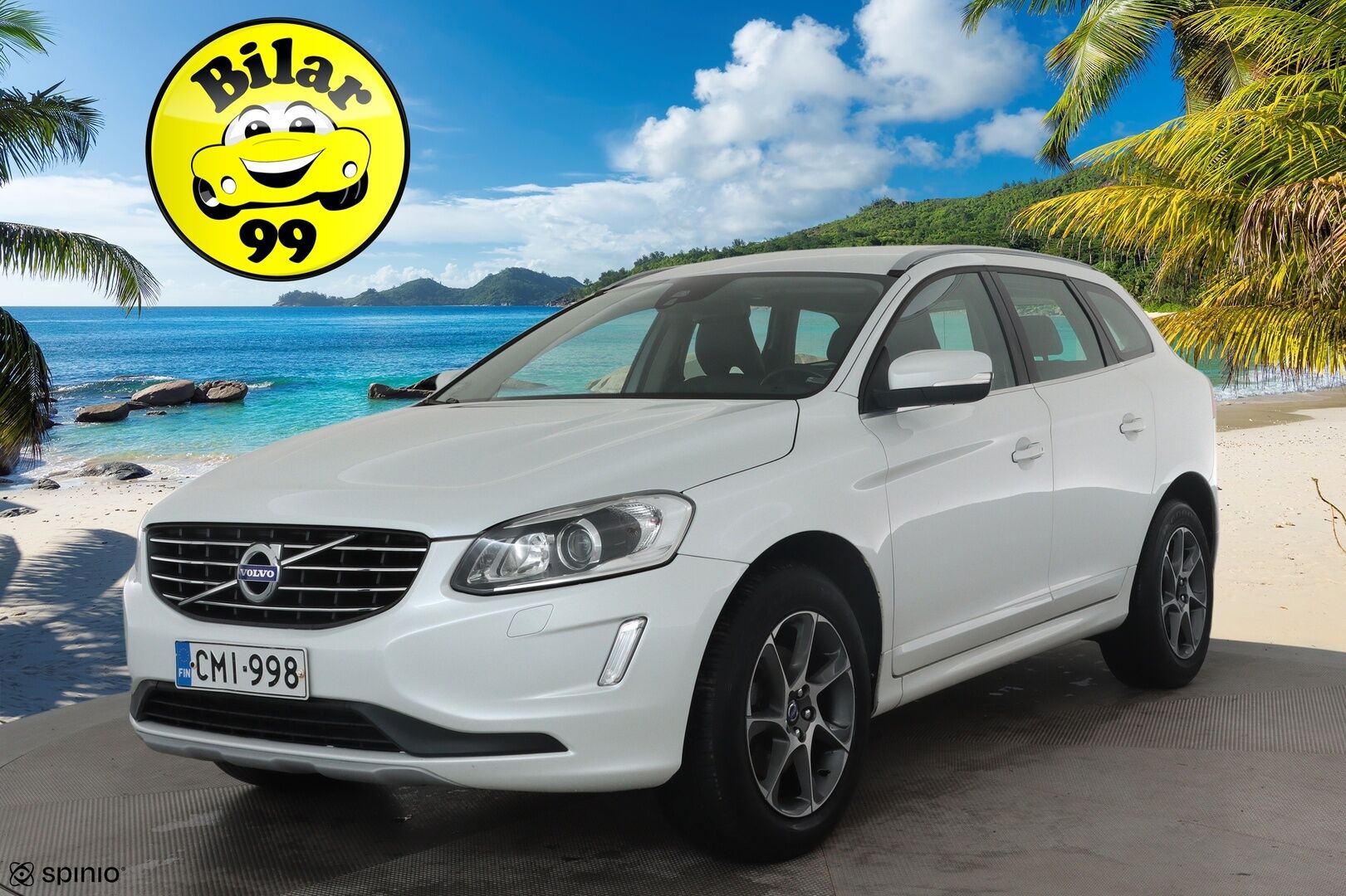 Volvo XC60 2016 D4 Ocean Race aut *Vakkari / Koukku / Webasto / Navi / Sporttinahat / Digimittaristo* - Kahdet renkaat aluvanteilla - HULLU BLACKWEEK KORKOTARJOUS 2,49%