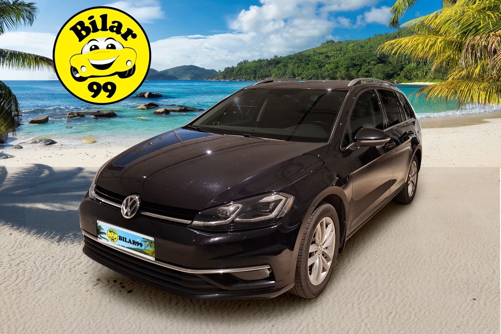 Volkswagen Golf 2019 Variant Highline 2,0 TDI SCR 110 kW (150 hv) DSG *ACC / Koukku / Navi / Webasto / Digimittaristo / P.kamera / Led* - Pieni ruokainen! / Jakopää vaihdettu 159tkm 05.2025!  
