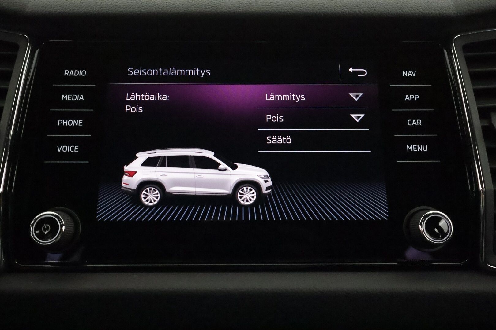 Skoda Kodiaq 2019 2,0 TDI 190 4x4 SportLine DSG Autom **Muistipenkki / Webasto / Koukku / 360° Kamera / Adapt.Vakkari / Canton** - LED-valot / Digimittaristo /  Navi / Kaistavahti / Nahka-Alcantara / KeylessGO / 2x Renkaat