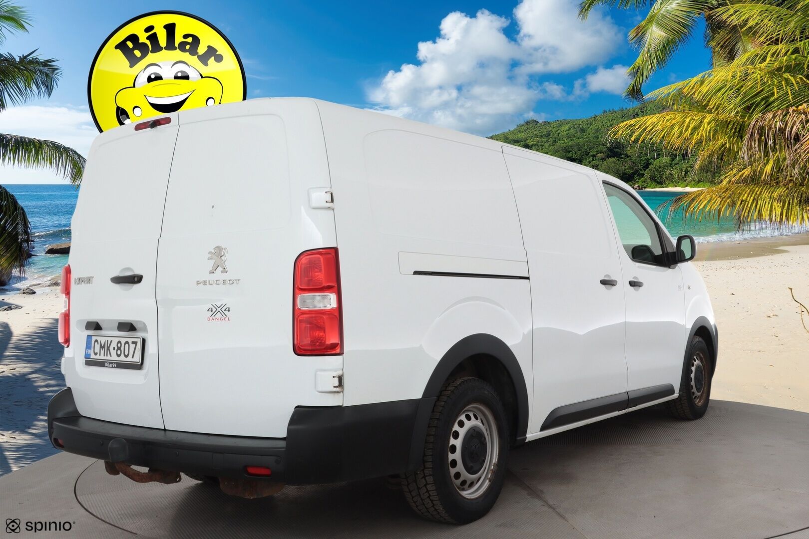 Peugeot Expert 2019 BlueHDi 120 XL 4x4 * Vakkari / Koukku / Webasto / LED-Lisävalo / P.Kamera * - Kahdet Renkaat / Suomi-auto