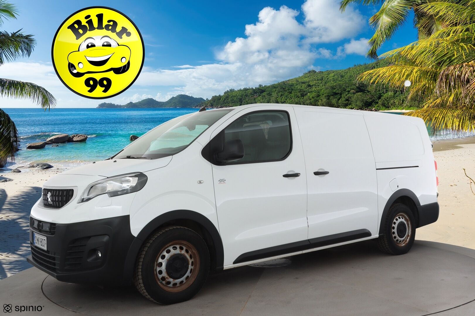 Peugeot Expert 2019 BlueHDi 120 XL 4x4 * Vakkari / Koukku / Webasto / LED-Lisävalo / P.Kamera * - Kahdet Renkaat / Suomi-auto - HULLUT AVAJAISHULINAT KORKOTARJOUS 3,29 %