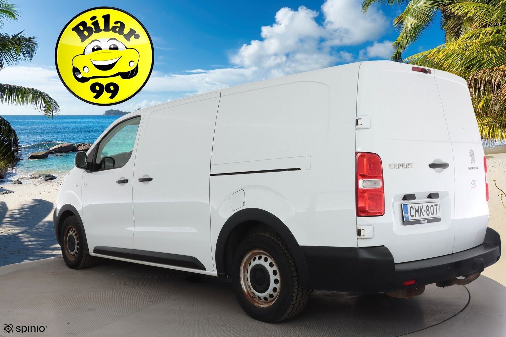 Peugeot Expert 2019 BlueHDi 120 XL 4x4 * Vakkari / Koukku / Webasto / LED-Lisävalo / P.Kamera * - Kahdet Renkaat / Suomi-auto