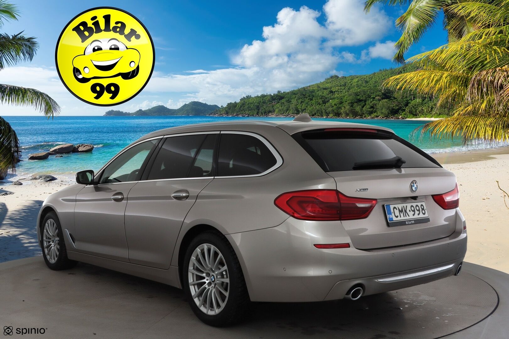 BMW 530 2017 G31 Touring 530d A xDrive Business Comfort * H&K / Panorama / ACC / Adapt.LED / 360° / Sisätilanlämmitin / Navi * - Koukku / HUD / Hierovat&Ilmastoidut Sportnahat Muistilla / Kahdet renkaat / Merkkihuollot - HULLUT BLACKWEEK JATKOT - KORKOTARJOUS 2,49%