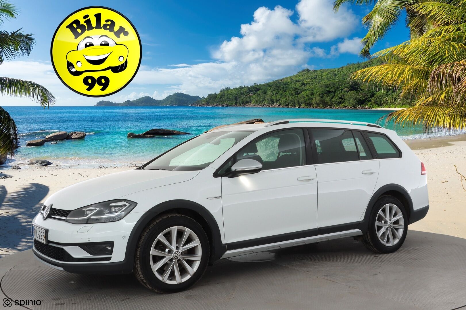 Volkswagen Golf 2019 Variant Alltrack 2,0 TDI SCR 110 kW (150 hv) 4MOTION DSG * ACC / Webasto / Koukku / P.tutkat / LED* - Kahdet renkaat