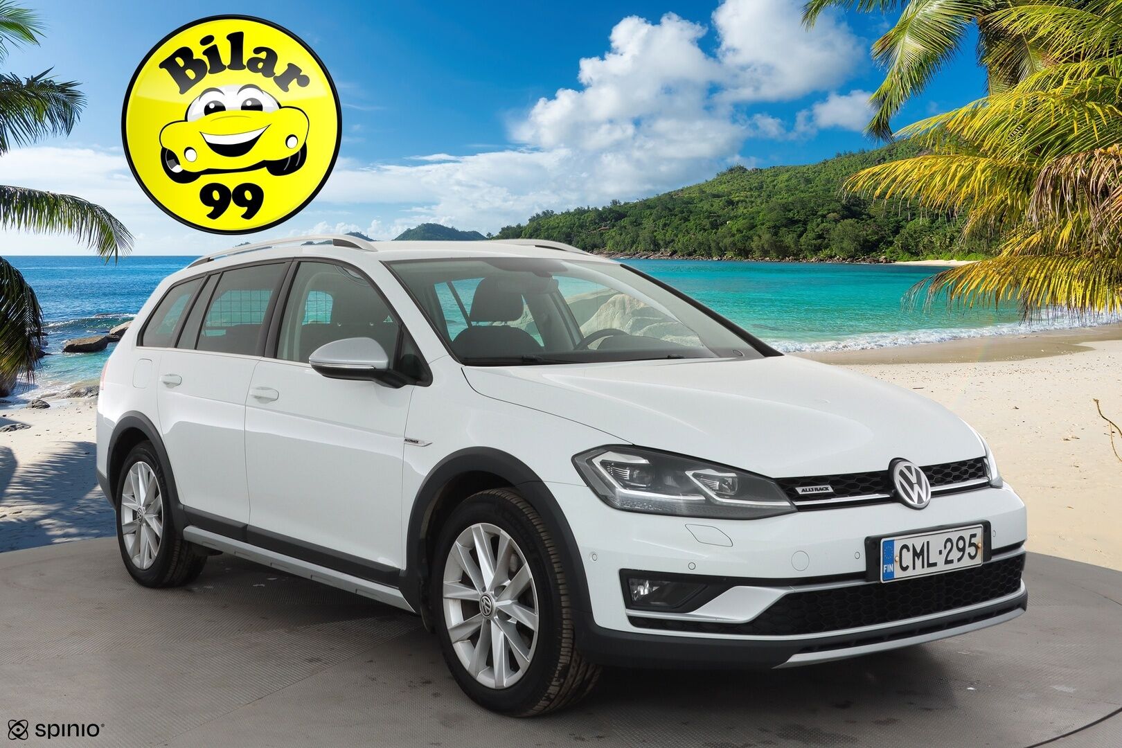 Volkswagen Golf 2019 Variant Alltrack 2,0 TDI SCR 110 kW (150 hv) 4MOTION DSG * ACC / Webasto / Koukku / P.tutkat / LED* - Kahdet renkaat