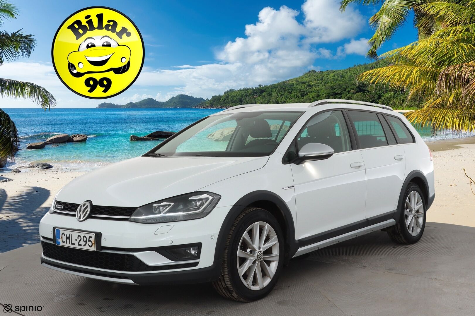 Volkswagen Golf 2019 Variant Alltrack 2,0 TDI SCR 110 kW (150 hv) 4MOTION DSG * ACC / Webasto / Koukku / P.tutkat / LED* - Kahdet renkaat
