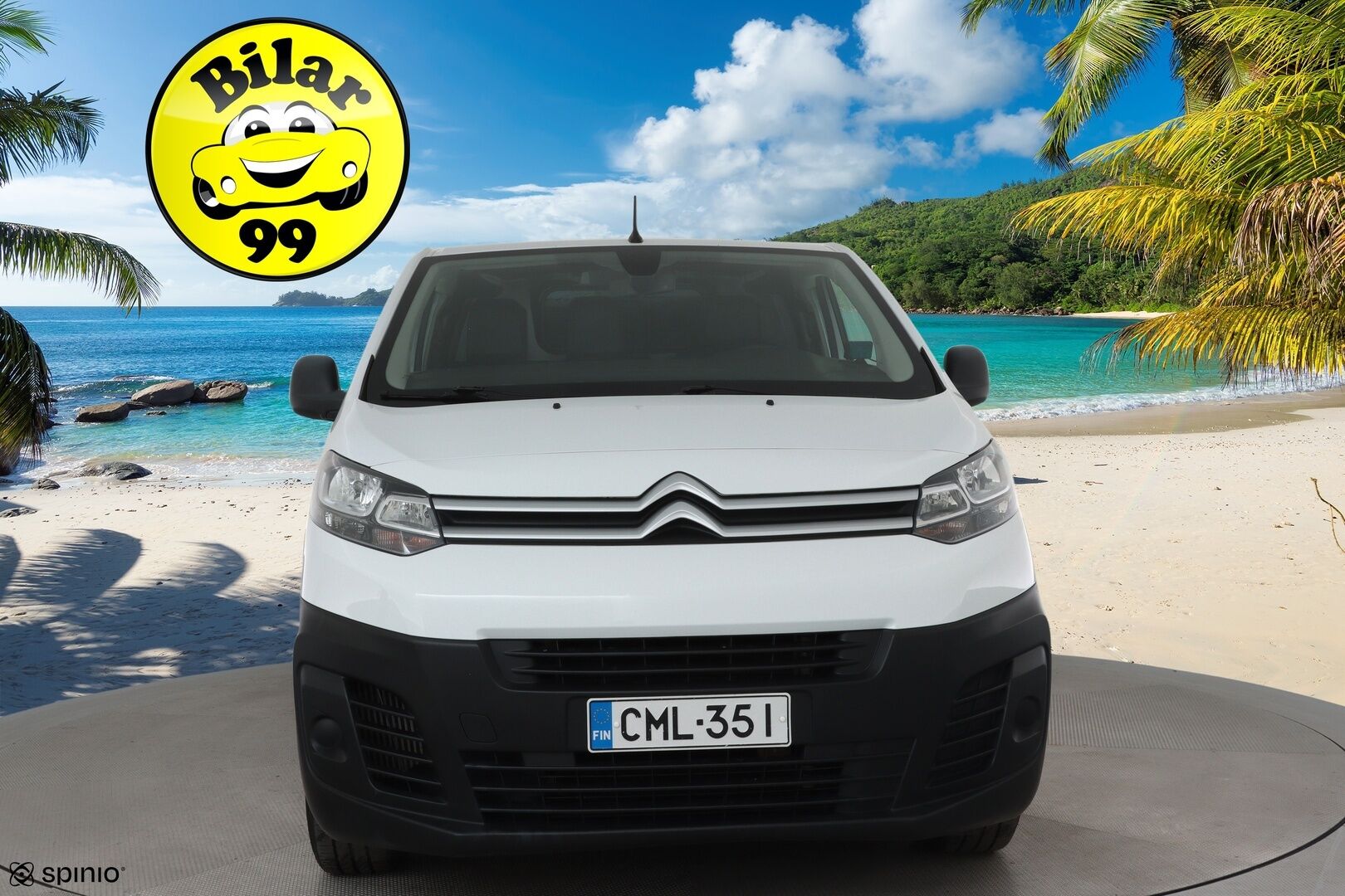 Citroen Jumpy 2019 BlueHDi 180 XL Automaatti *Webasto / Koukku / Vakkari / P.Kamera / Puolinahat / Bluetooth * - Suomi-auto / Kahdet Renkaat / Jakopää tehty 3/2025 / ALV