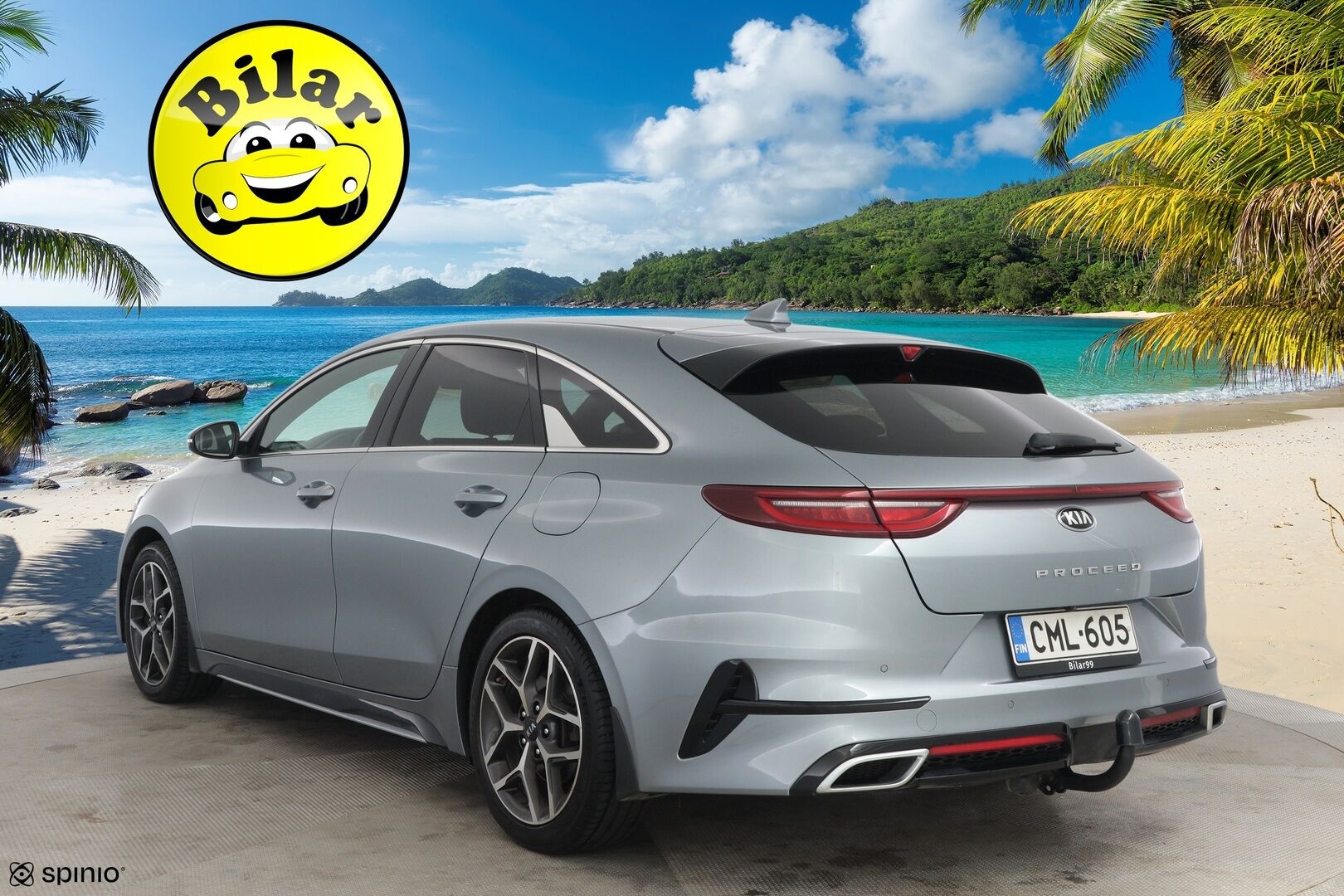 Kia ProCeed 2019 1,4 T-GDI ISG 140hv GT-Line SB DCT A/T EcoDynamics - Suomi-auto | P-Kamera | Tutkat | Vakkari | Lohko -sisähaaralla | Vetokoukku | Urheiluistuimet 