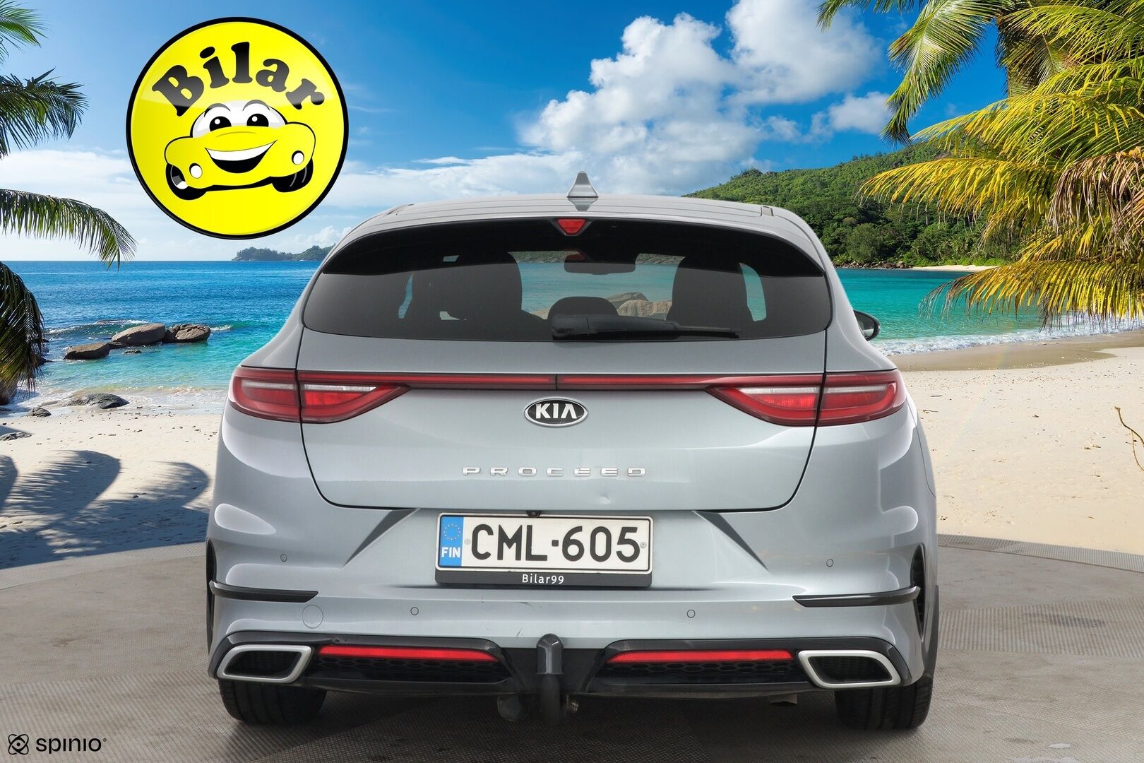 Kia ProCeed 2019 1,4 T-GDI ISG 140hv GT-Line SB DCT A/T EcoDynamics - Suomi-auto | P-Kamera | Tutkat | Vakkari | Lohko -sisähaaralla | Vetokoukku | Urheiluistuimet 