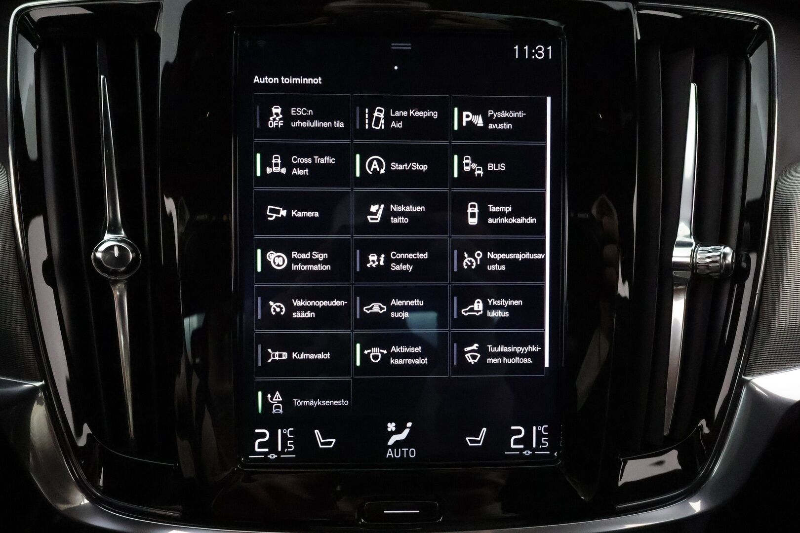Volvo S90 2019 D5 AWD R-Design aut **Webasto / Adapt.Vakkari / Full-LED / Bowers&Wilkins / Sporttipenkki Muistilla / Navi** - Suomi-auto / P-Kamera / Kaistavahti / KeylessGO / 2x Renkaat 