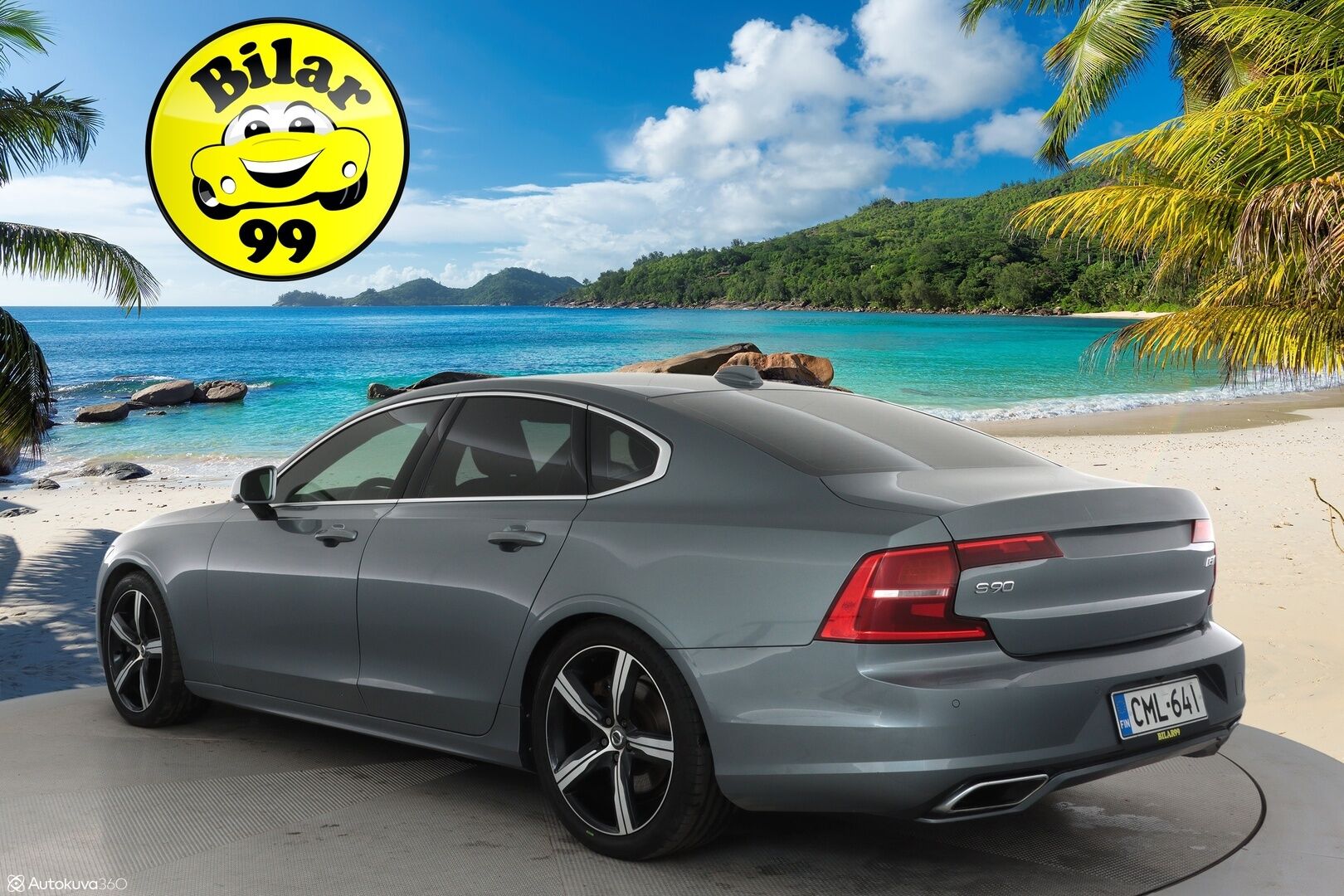 Volvo S90 2019 D5 AWD R-Design aut **Webasto / Adapt.Vakkari / Full-LED / Bowers&Wilkins / Sporttipenkki Muistilla / Navi** - Suomi-auto / P-Kamera / Kaistavahti / KeylessGO / 2x Renkaat 