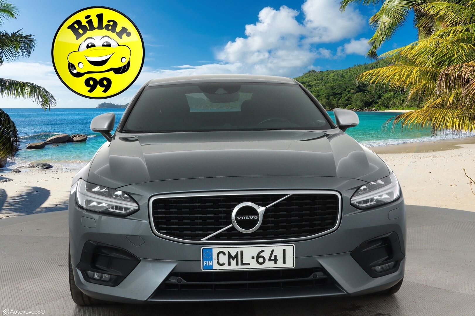 Volvo S90 2019 D5 AWD R-Design aut **Webasto / Adapt.Vakkari / Full-LED / Bowers&Wilkins / Sporttipenkki Muistilla / Navi** - Suomi-auto / P-Kamera / Kaistavahti / KeylessGO / 2x Renkaat 