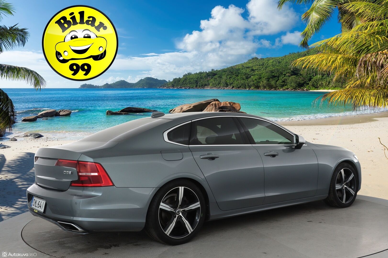 Volvo S90 2019 D5 AWD R-Design aut **Webasto / Adapt.Vakkari / Full-LED / Bowers&Wilkins / Sporttipenkki Muistilla / Navi** - Suomi-auto / P-Kamera / Kaistavahti / KeylessGO / 2x Renkaat 