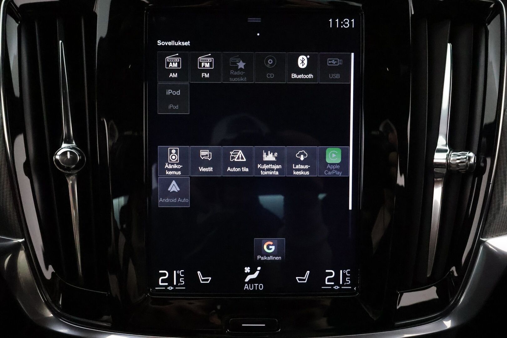 Volvo S90 2019 D5 AWD R-Design aut **Webasto / Adapt.Vakkari / Full-LED / Bowers&Wilkins / Sporttipenkki Muistilla / Navi** - Suomi-auto / P-Kamera / Kaistavahti / KeylessGO / 2x Renkaat 
