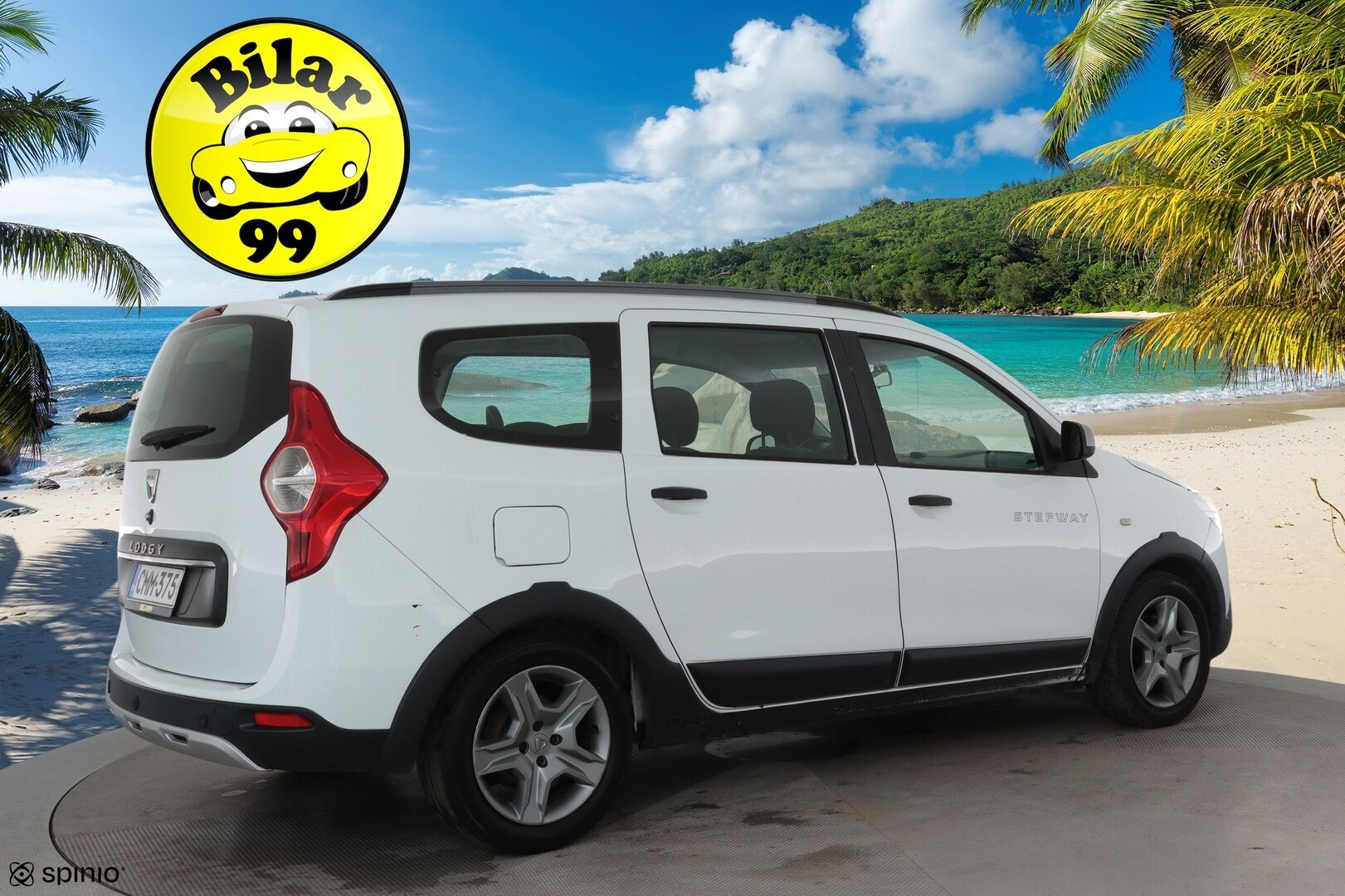 Dacia Lodgy 2019 Stepway 10 Blue dCi 115 7-paik. / Suomi-auto / Vakkari / Lohkolämmitin / P.kamera / TULOSSA**