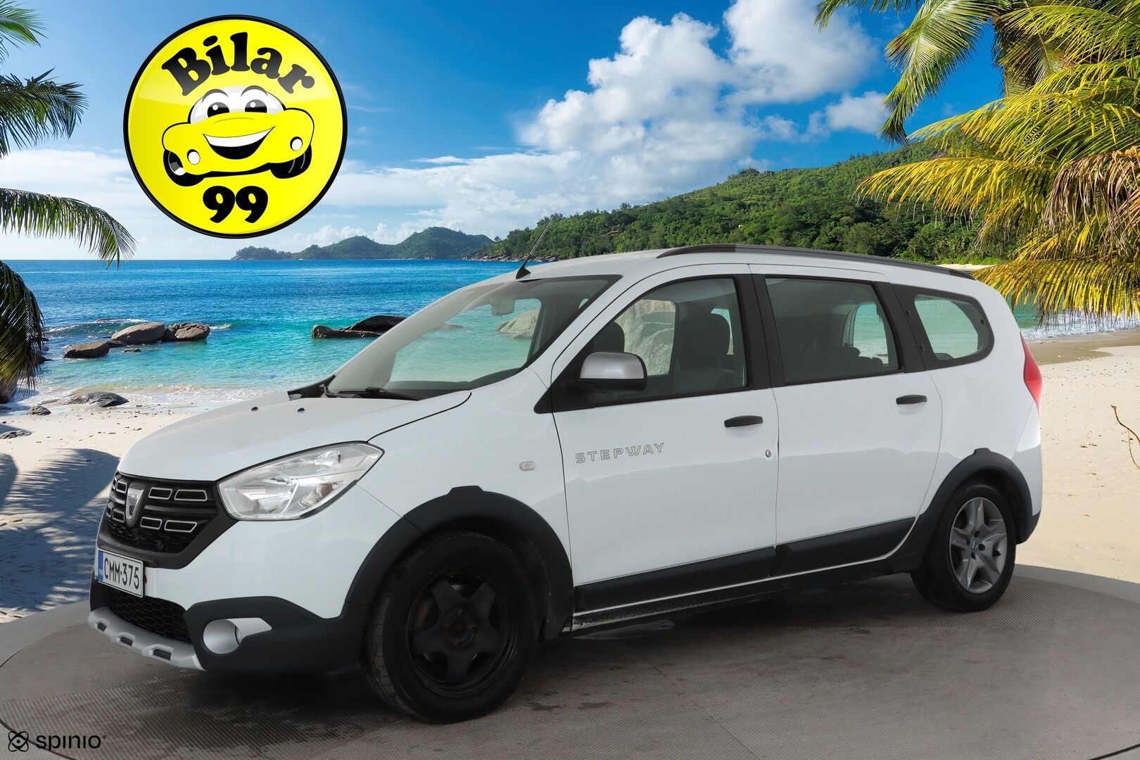 Dacia Lodgy 2019 Stepway 10 Blue dCi 115 7-paik. / Suomi-auto / Vakkari / Lohkolämmitin / P.kamera / TULOSSA**