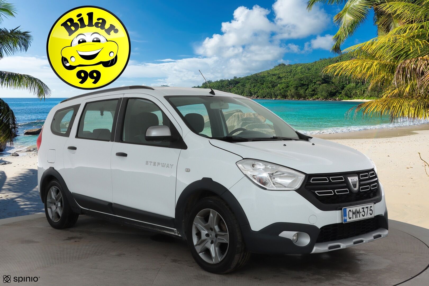 Dacia Lodgy 2019 Stepway 10 Blue dCi 115 7-paik. / Suomi-auto / Vakkari / Lohkolämmitin / P.kamera / TULOSSA**