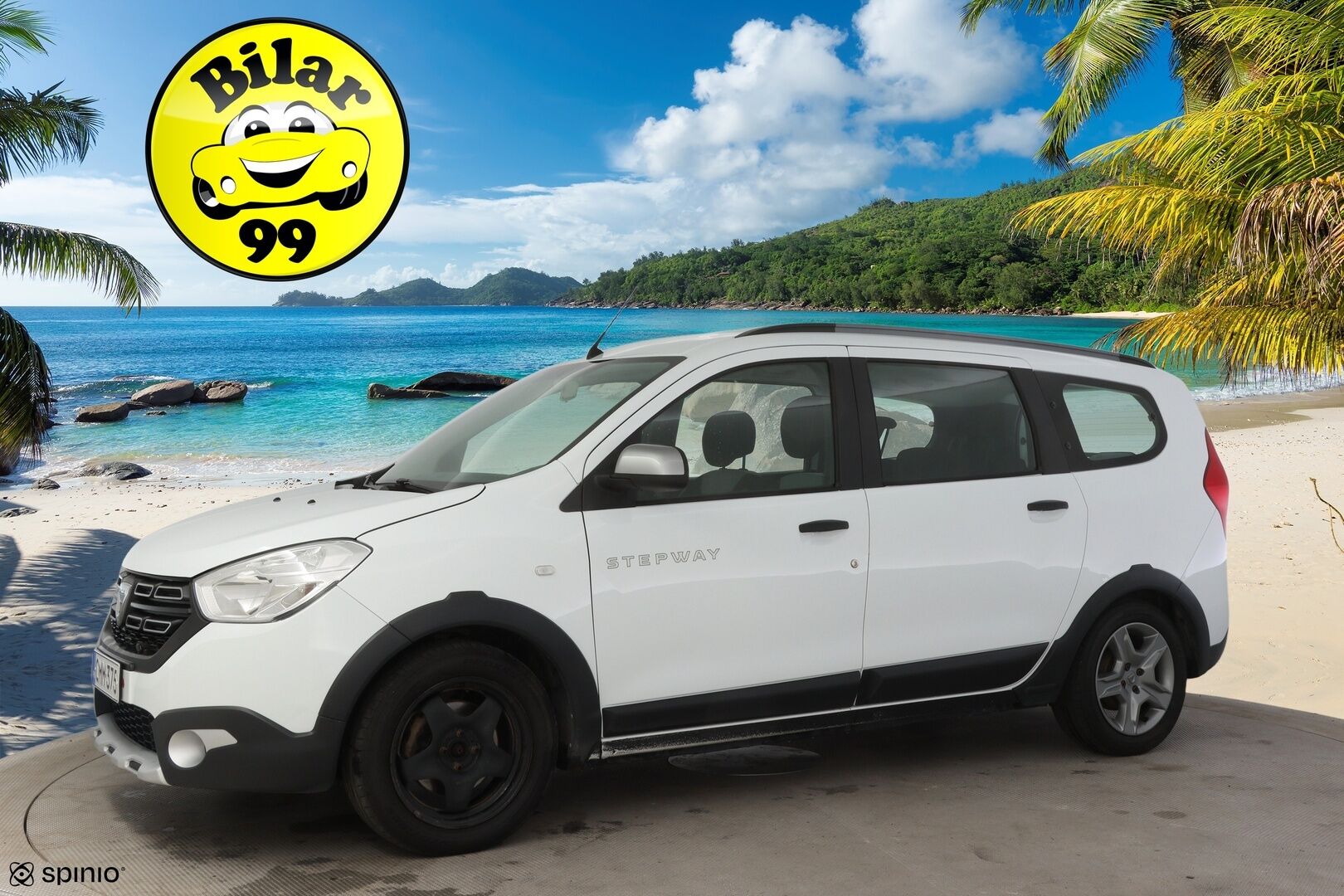 Dacia Lodgy 2019 Stepway 10 Blue dCi 115 7-paik. **Vakkari / Lohkolämmitin / P.kamera / Navi / Apple&Android** - Suomi-auto