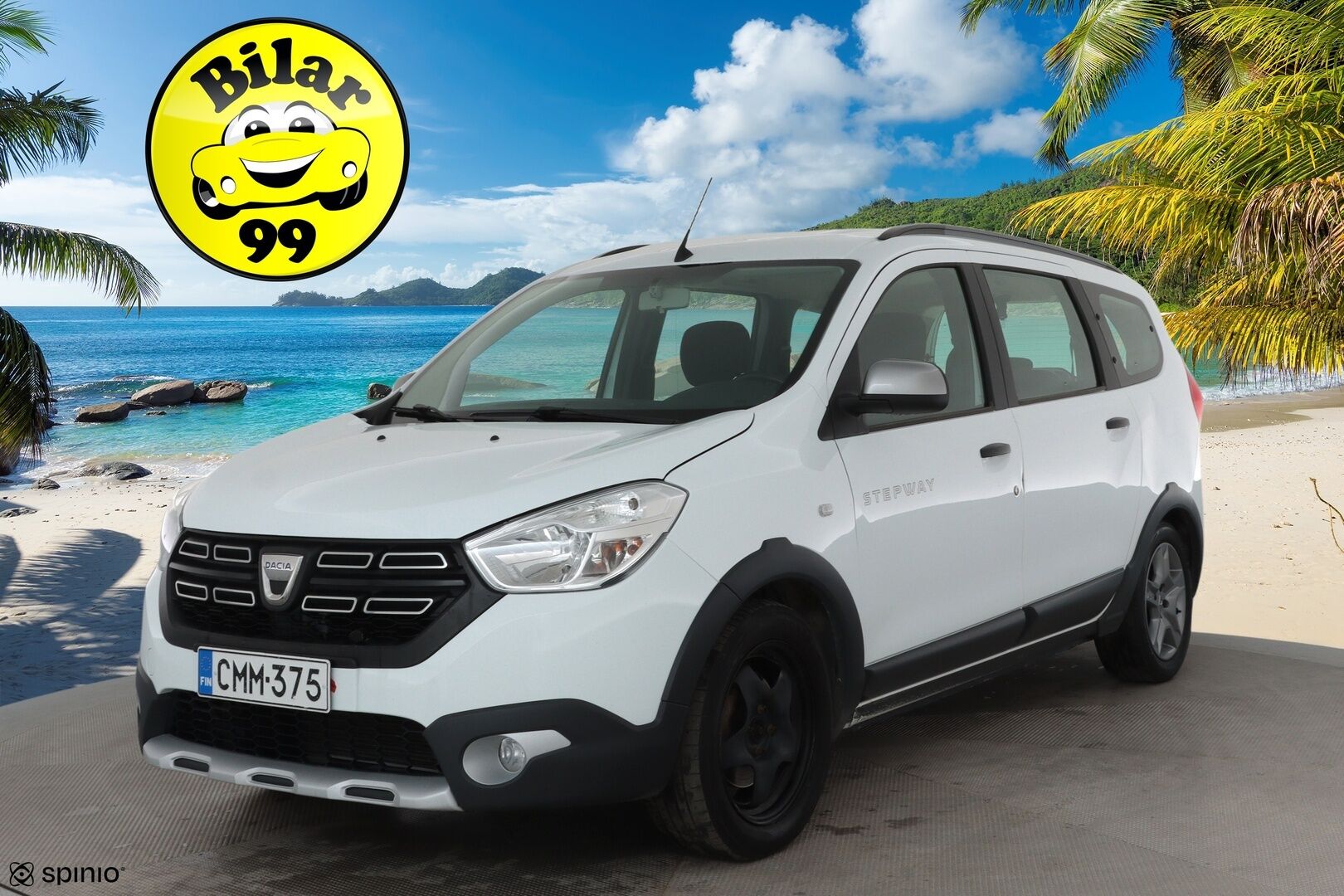 Dacia Lodgy 2019 Stepway 10 Blue dCi 115 7-paik. / Suomi-auto / Vakkari / Lohkolämmitin / P.kamera / TULOSSA**