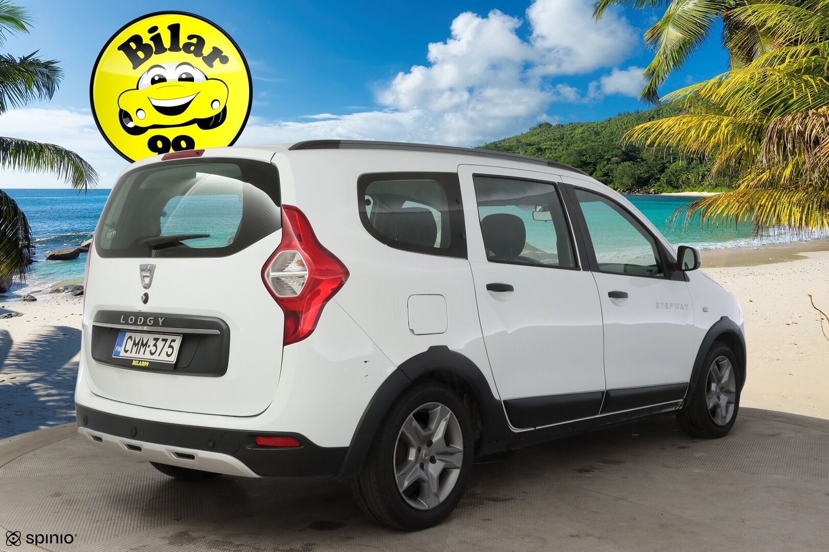 Dacia Lodgy 2019 Stepway 10 Blue dCi 115 7-paik. **Vakkari / Lohkolämmitin / P.kamera / Navi / Apple&Android** - Suomi-auto