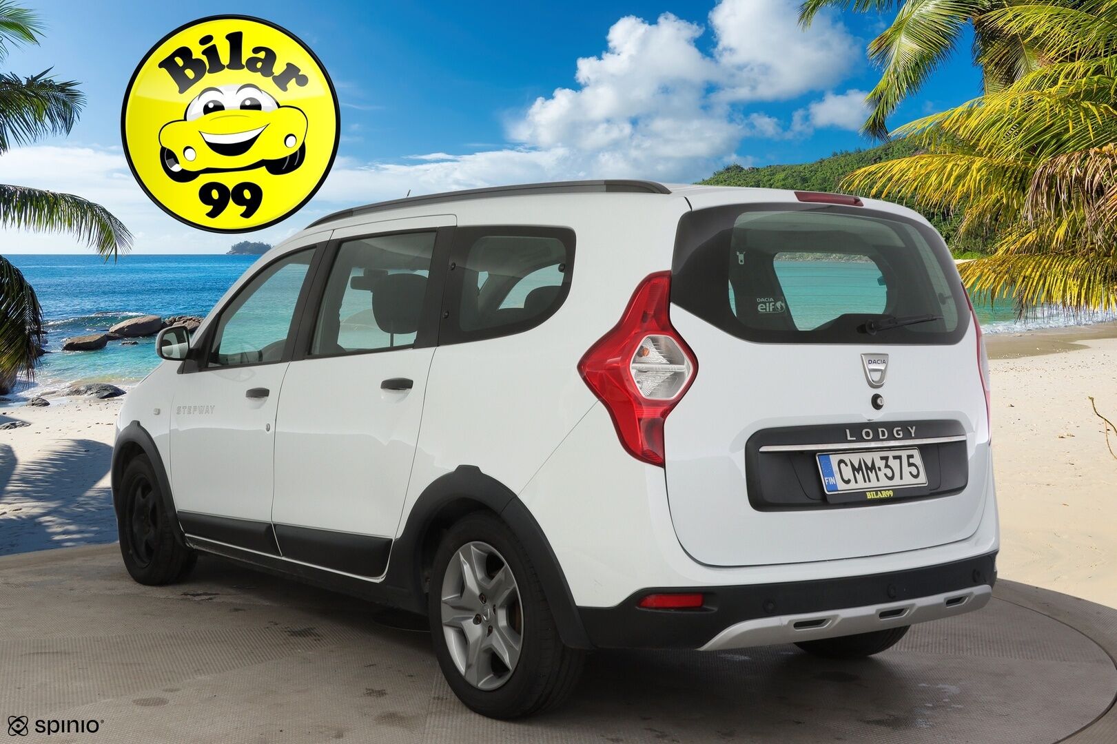 Dacia Lodgy 2019 Stepway 10 Blue dCi 115 7-paik. **Vakkari / Lohkolämmitin / P.kamera / Navi / Apple&Android** - Suomi-auto